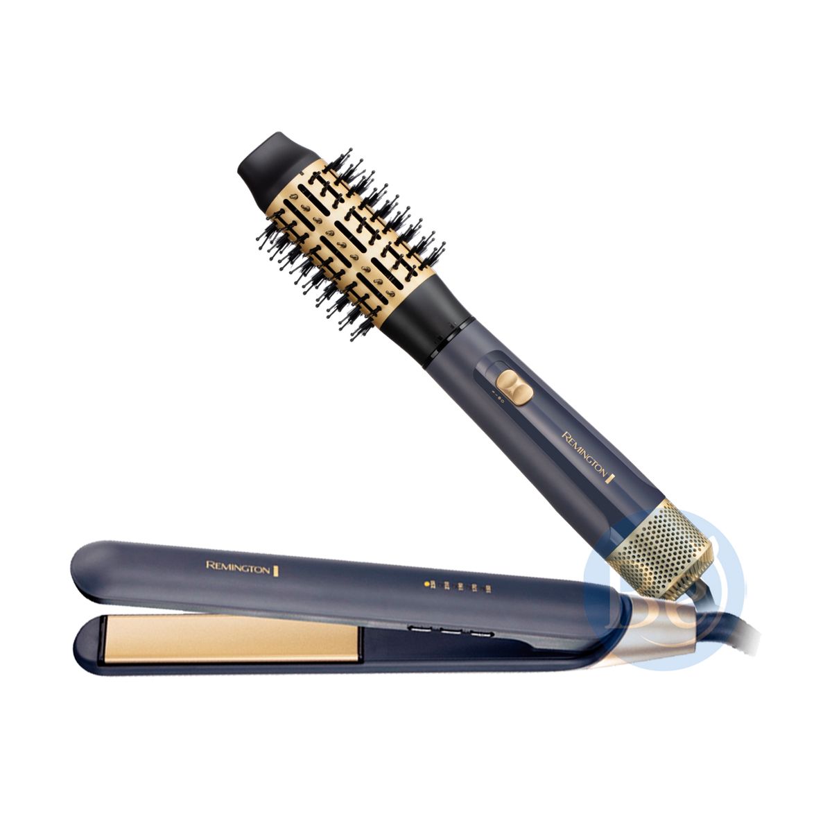 REMINGTON - Combo Remington Sapphire Luxe Alisadora S5805 Y Cepillo AS20A