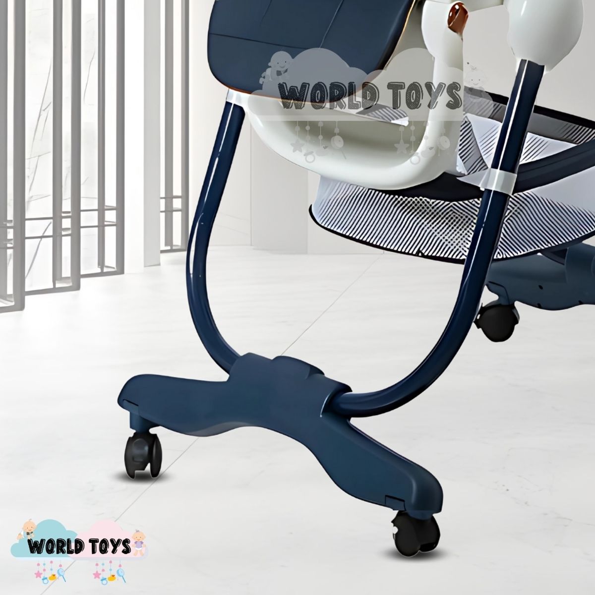 BABY - Silla de Comer de Lujo «GROOMI» Edición Limitada Blue