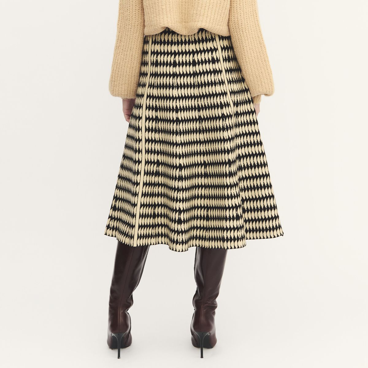 CAMILA VIALI - Camila Viali Falda Janeliv PerlaNegro