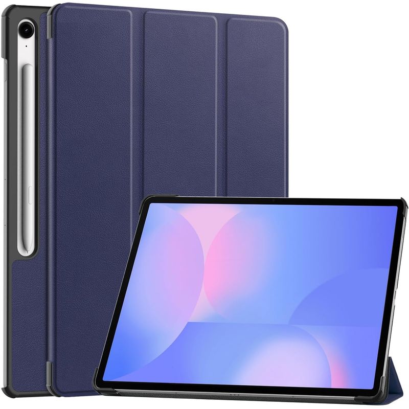 FUNDAANTIGOLPES - Funda Bookcover para Tablet SAMSUNG S10 FE+ 13.1 Azul