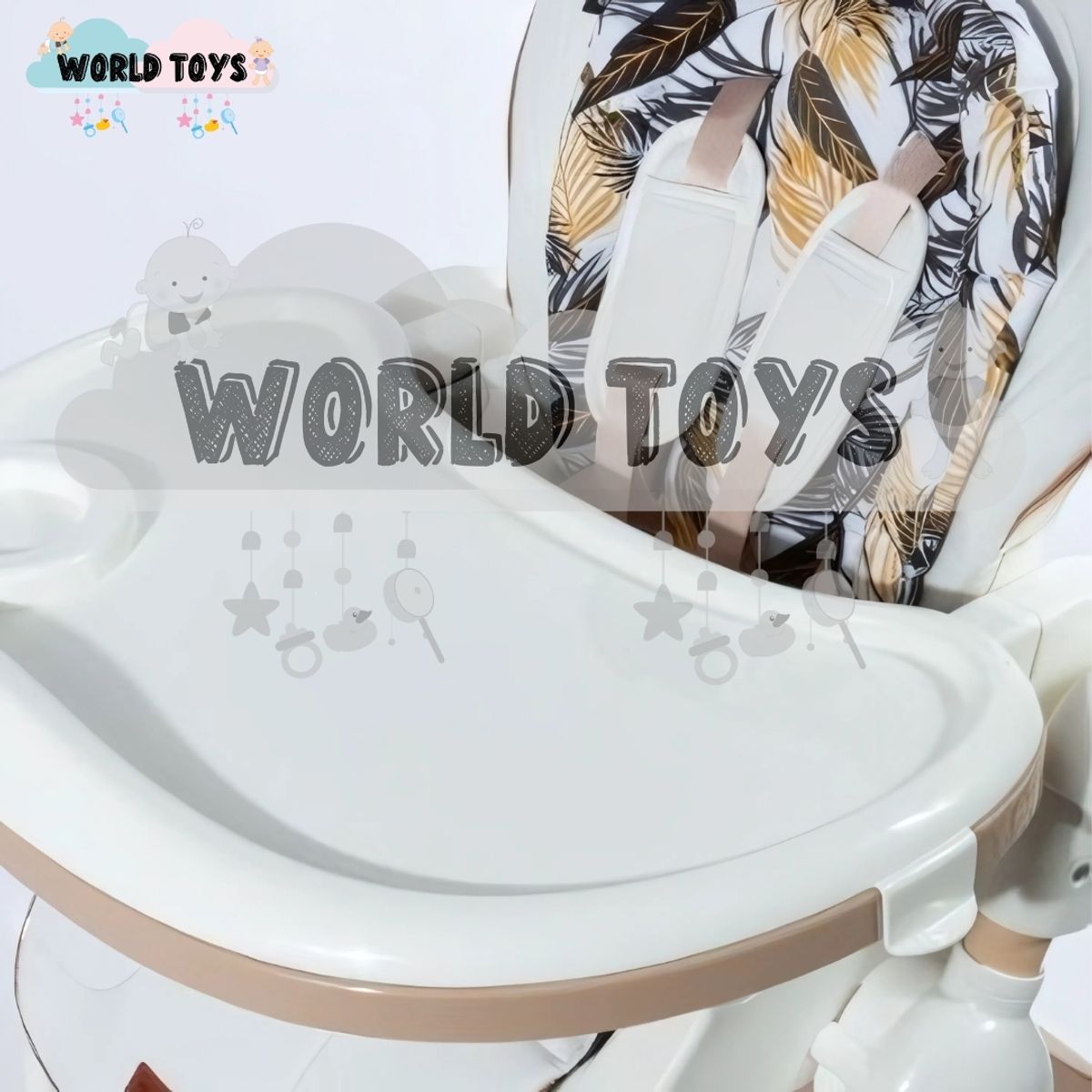 BABY - Silla de Comer de Lujo «YUMI» Edición Limitada White