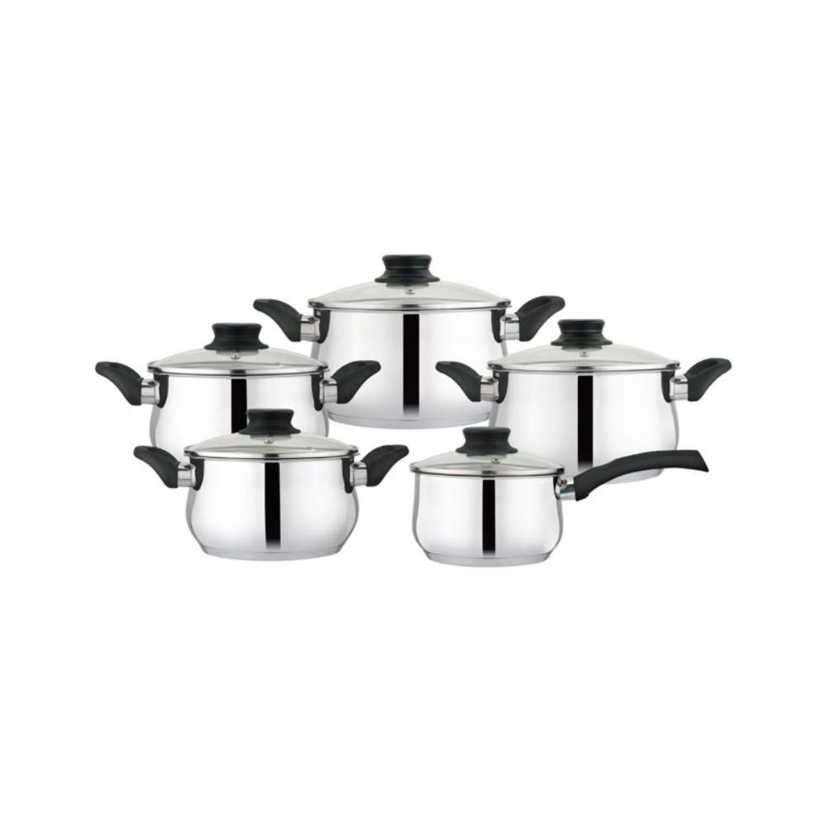 FACUSA - Set Ollas Valencia Tapa de Acero - 10286441