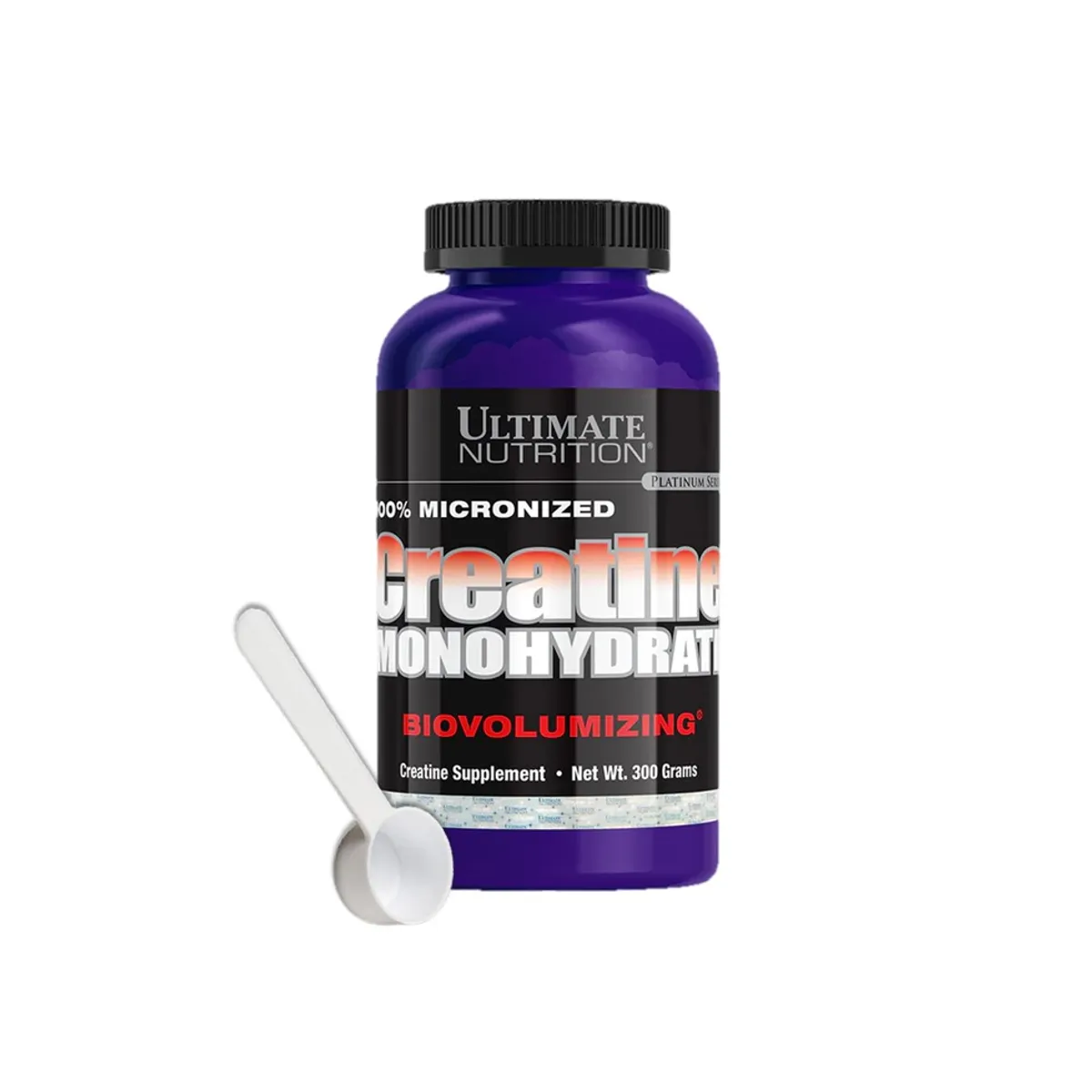 ULTIMATE NUTRITION - Creatina Ultimate Nutrition 300Gr Micronizada y Monohidratada + Scoop
