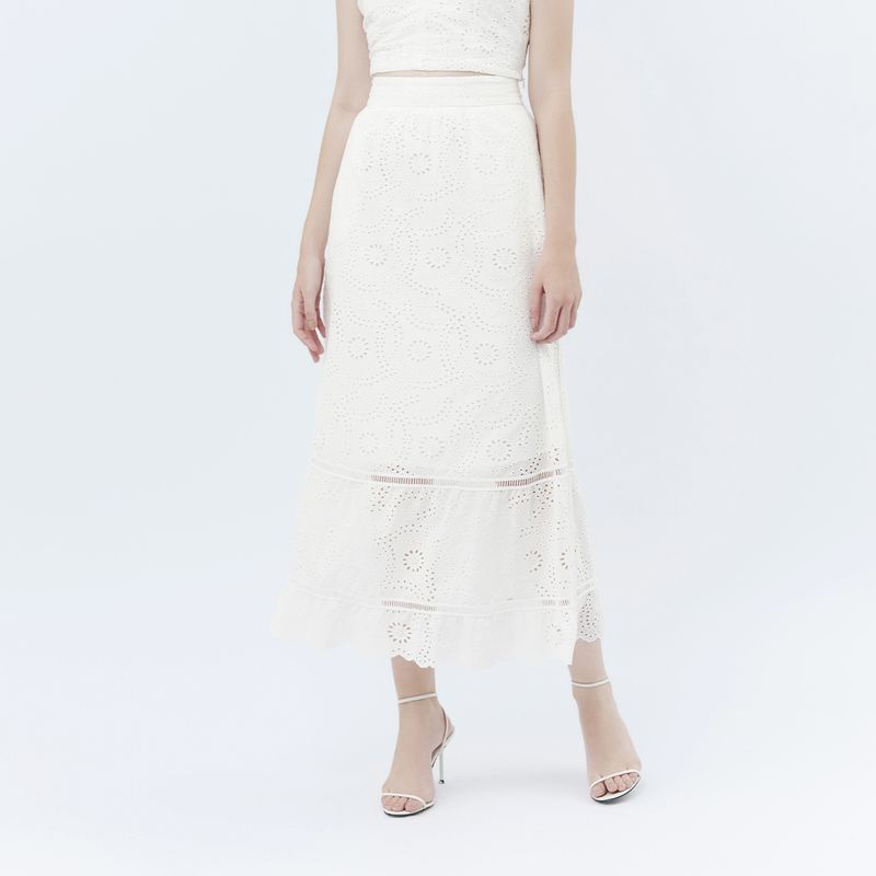 CAMILA VIALI - Falda Karin Perla Camila Viali
