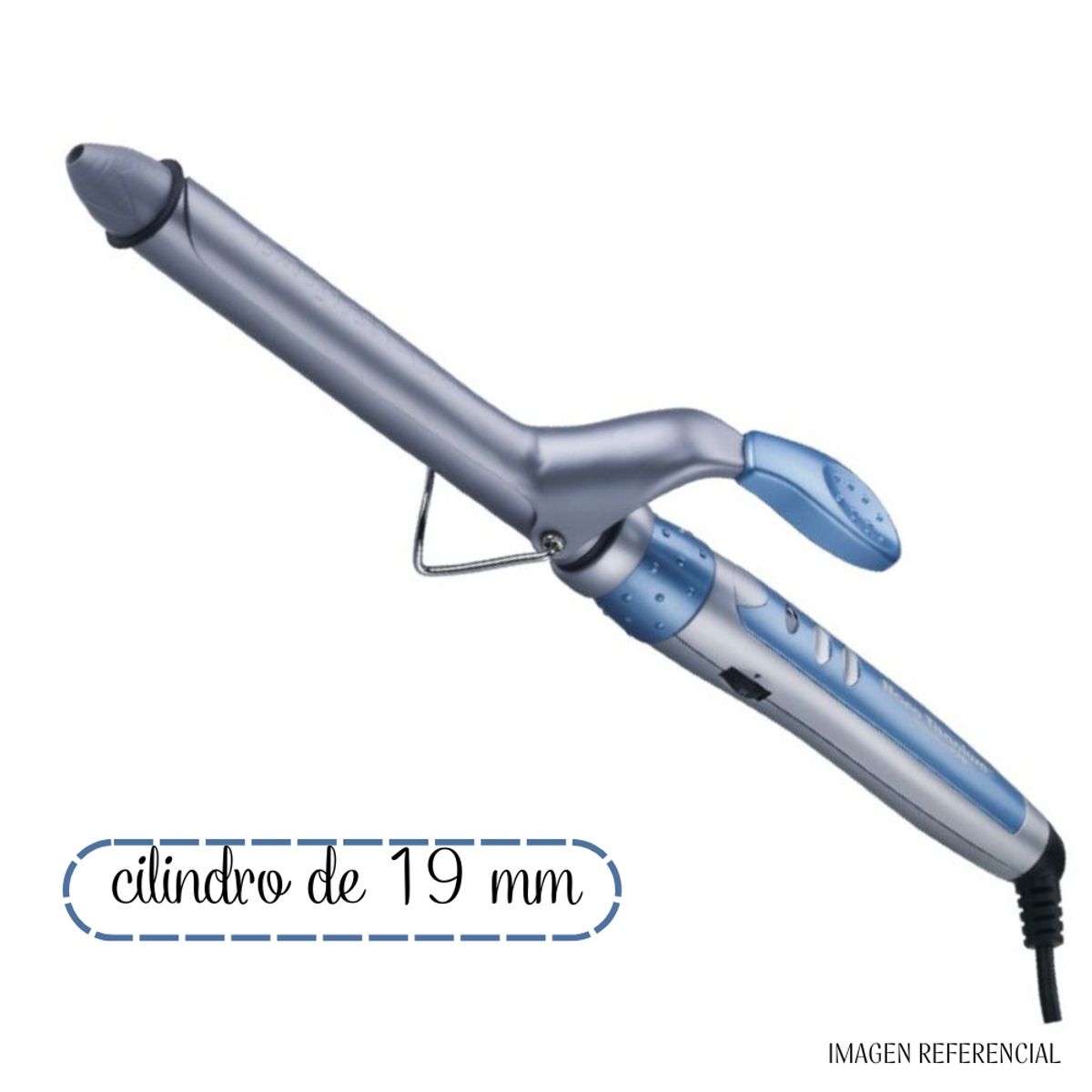 BABYLISS PRO - Rizador de Cabello Babyliss Pro Nano Titanium 19 mm BABNT75SPE