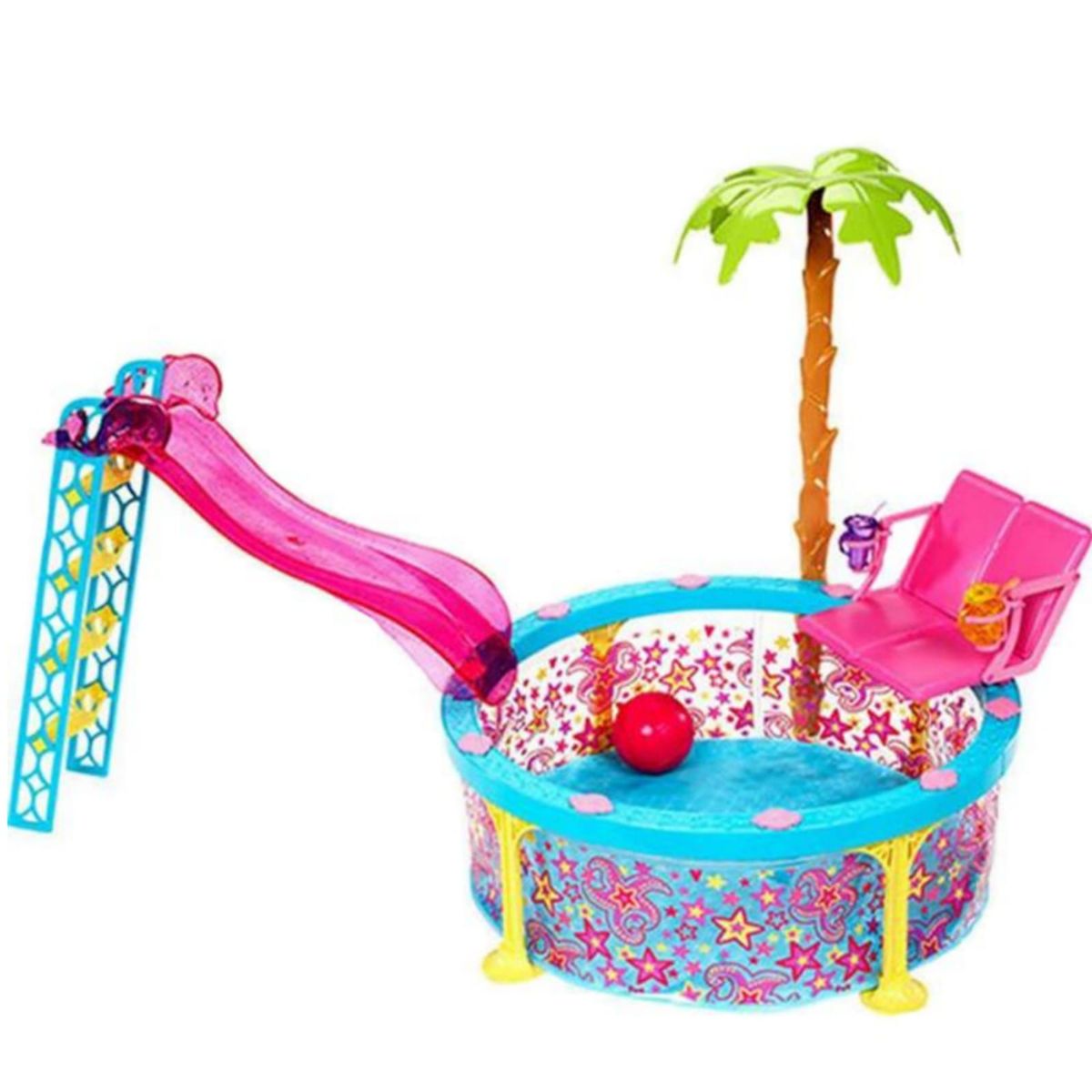 GENERICO - Set de Playa Piscina Redonda Para Muñeca