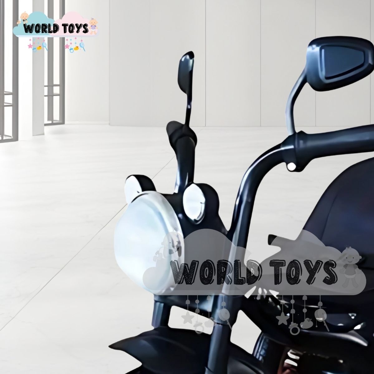 BEAUTIFUL - Triciclo Chavito «SKYLER II» con Mochila Black