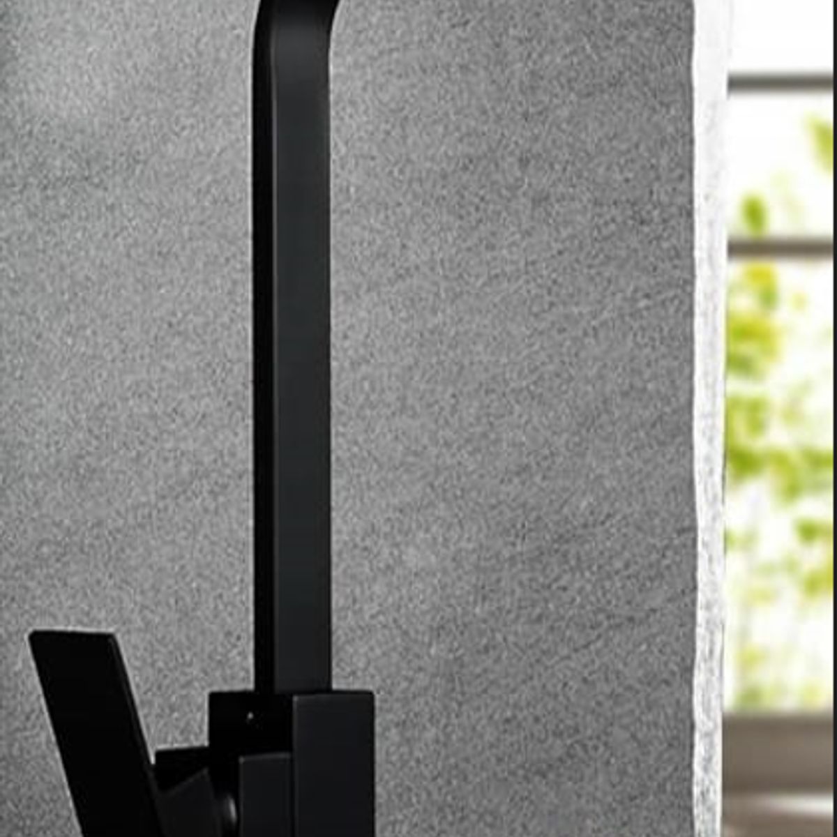 GENERICO - GRIFERIA MONOCOMANDO NEGRO MATE