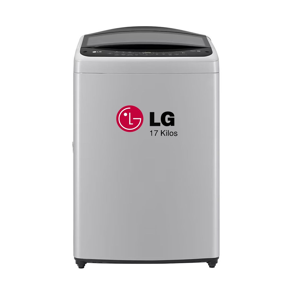 LG - Lavadora LG de 17 kg Carga Superior AI DD con 6 Motion WT17DV6T Gris