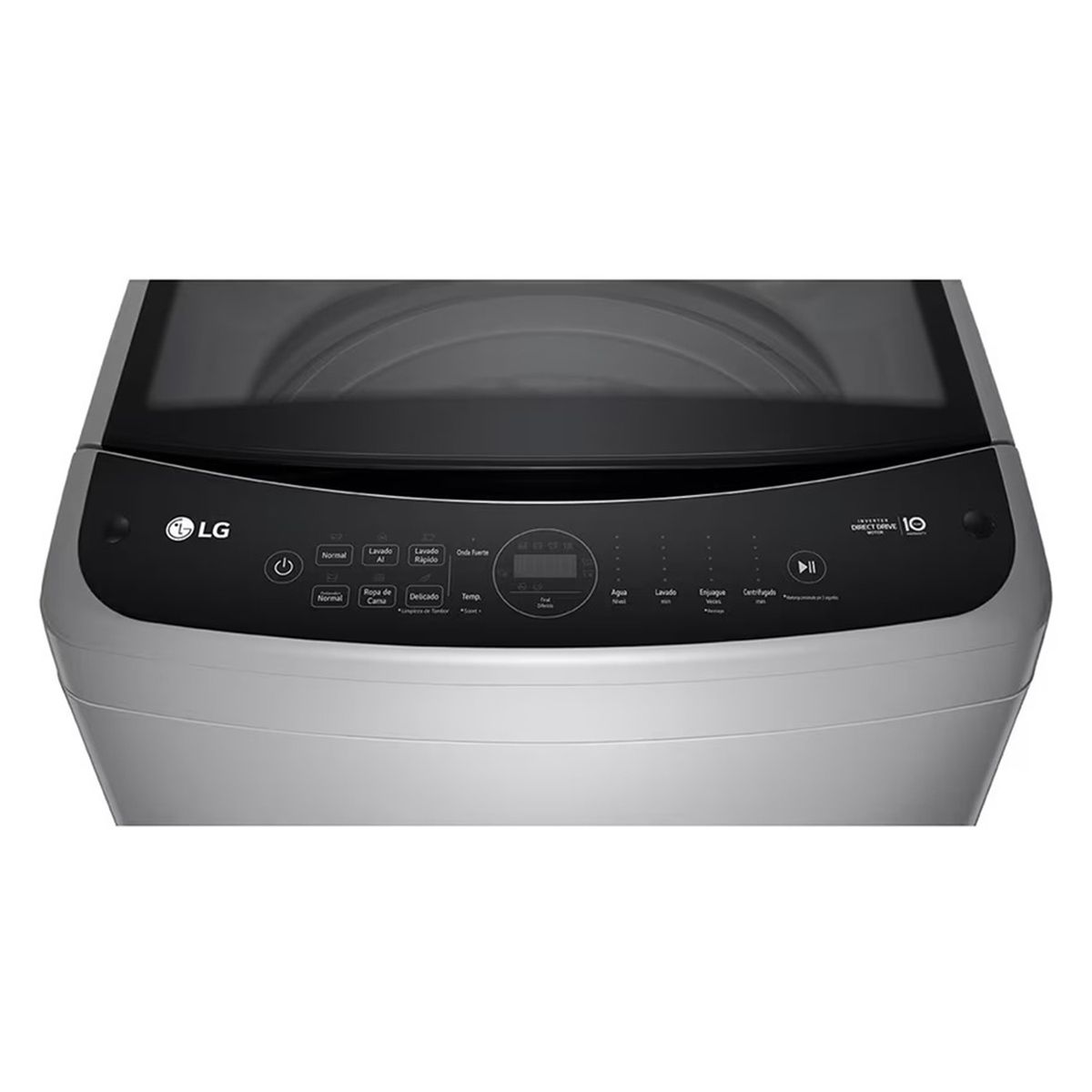 LG - Lavadora LG de 17 kg Carga Superior AI DD con 6 Motion WT17DV6T Gris