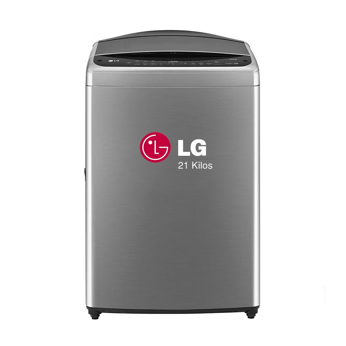 LG - Lavadora LG 21 kg Carga Superior AI DD 6 Motion WT21VV6 Plateado