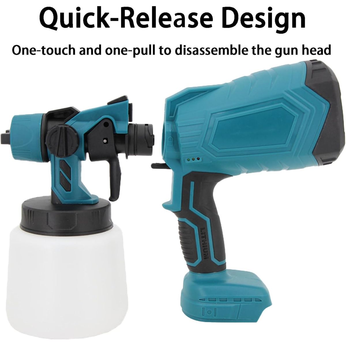 OEM - Pistola de Pintura 21V Ideal para Látex Esmalte y Barniz