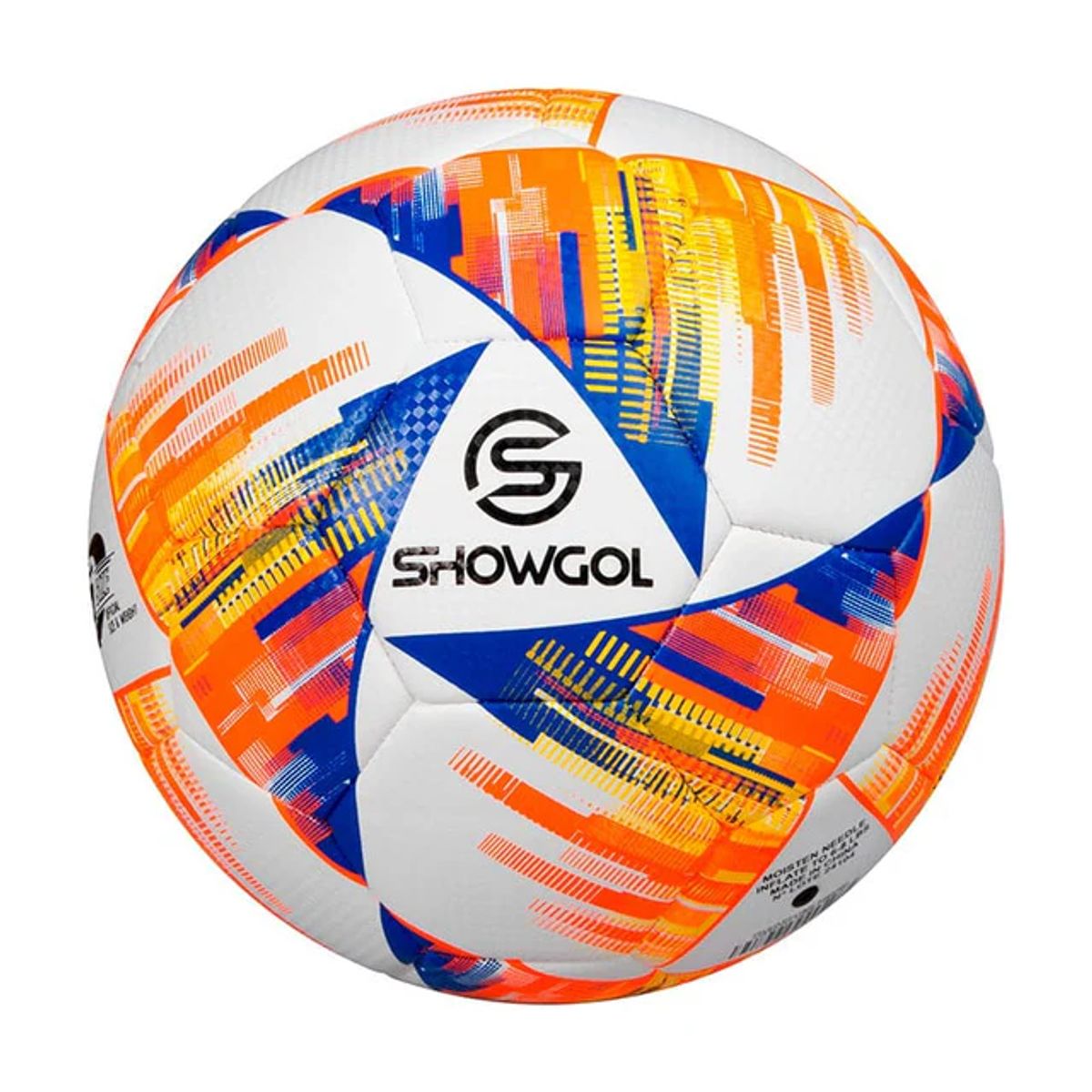 SHOWGOL - Pelota de Fútbol Showgol Foam Blanca con Naranja n5