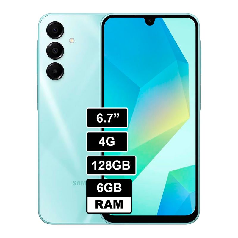 SAMSUNG - CELULAR SAMSUNG GALAXY A16 4G 6GB 128GB - VERDE