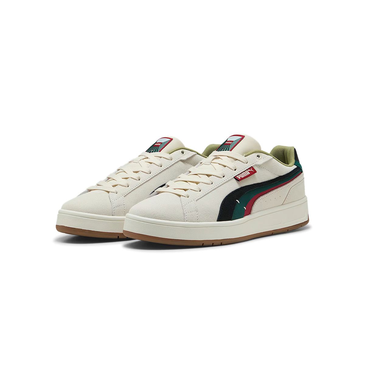 PUMA - Zapatillas Urbano Hombre Puma Court Classico Greenside