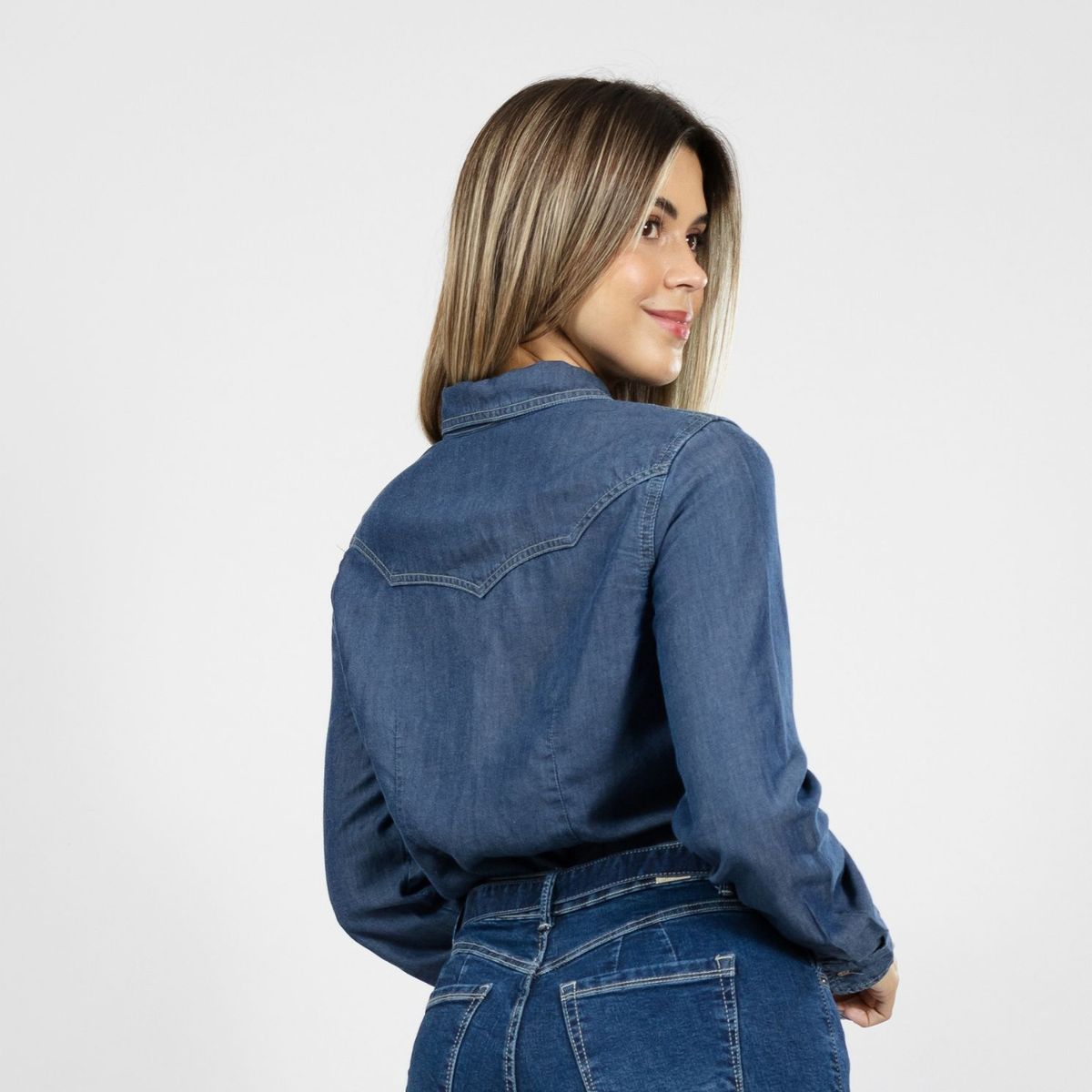 PARADA 111 - BLUSA DENIM MUJER PARADA111 ARLETTE