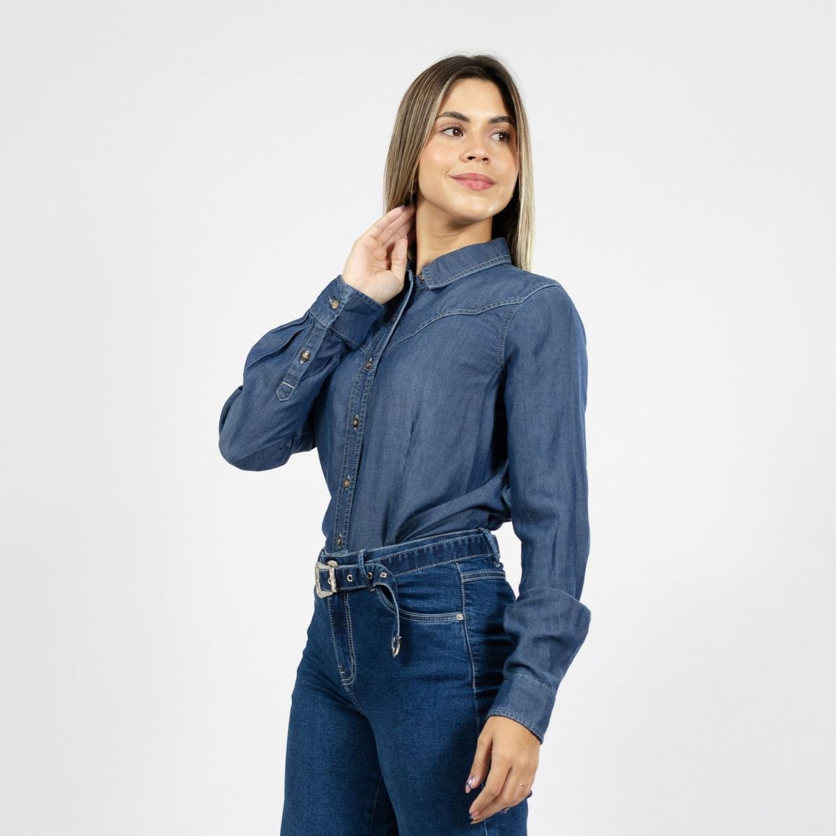 PARADA 111 - BLUSA DENIM MUJER PARADA111 ARLETTE