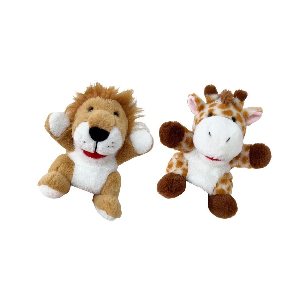 GENERICO - Pack de 2 Títeres de Peluche Animal del Bosque