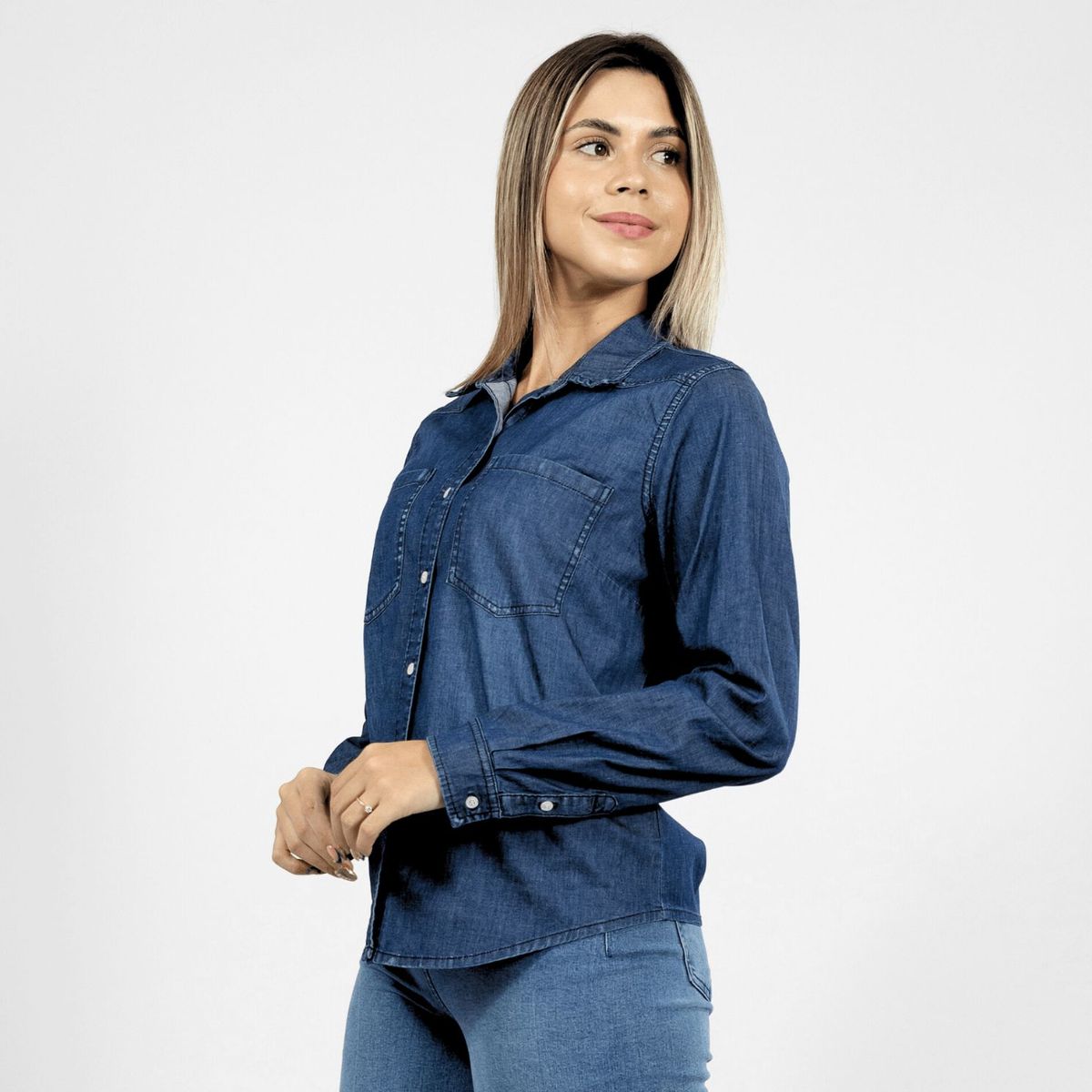 PARADA 111 - BLUSA DENIM MUJER PARADA111 GALILEA