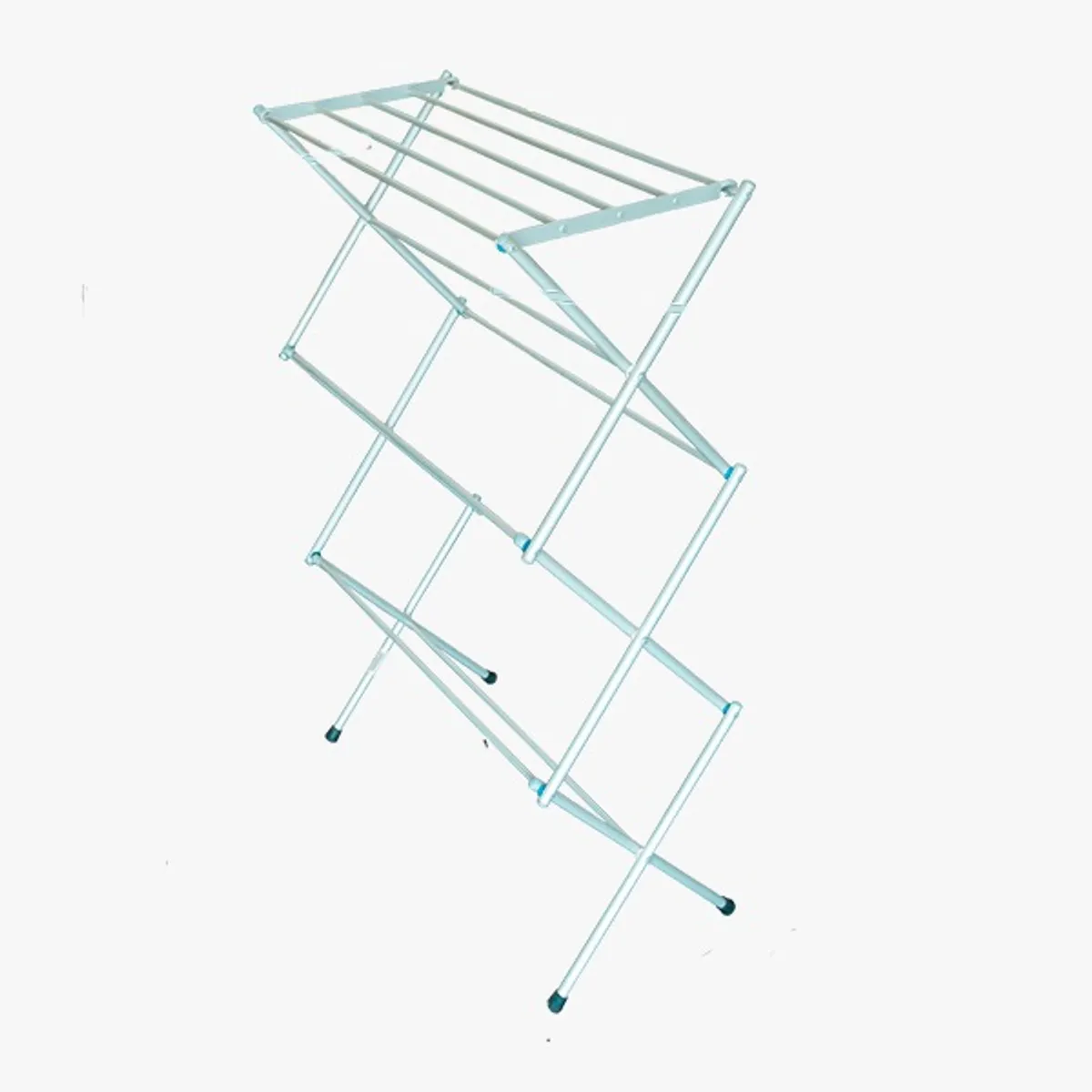 GASPY - Tendal de pie cuadrado light full de ropa + Parilla inferior