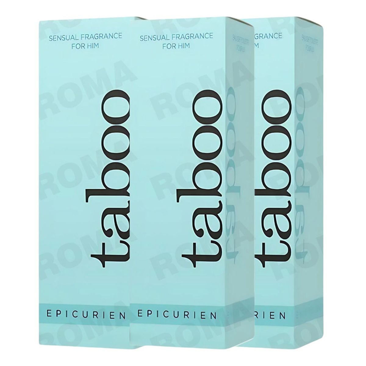 GENERICO - PACK 3 PERFUME CON FEROMONAS PARA HOMBRE TABOO 30ML