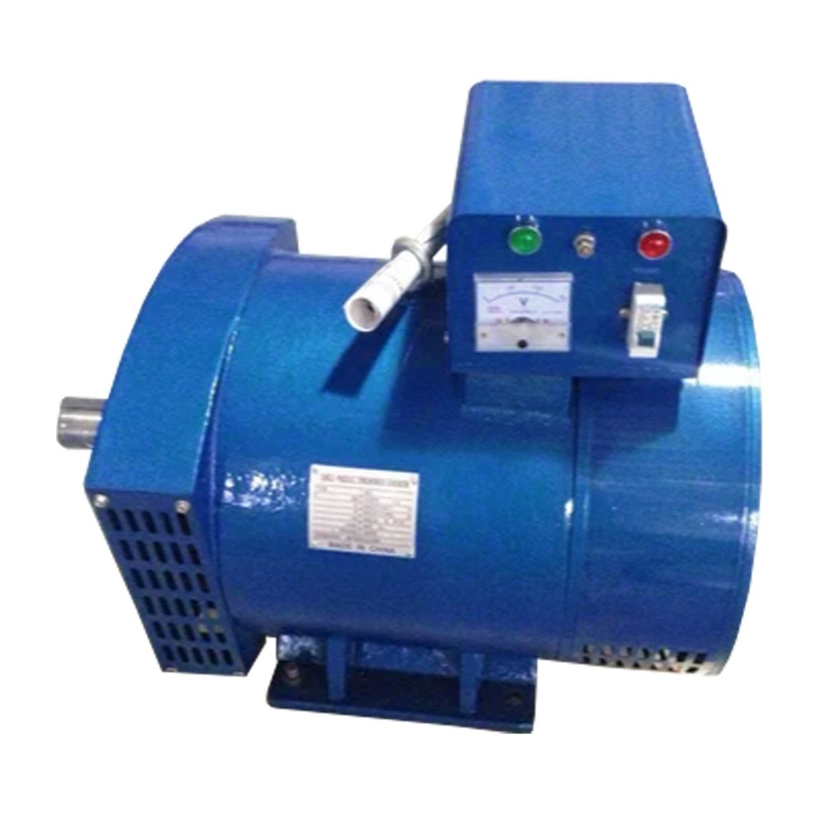 GENERICO - Dinamo Alternador Monofasico 5kw 100% Cobre con Voltimetro