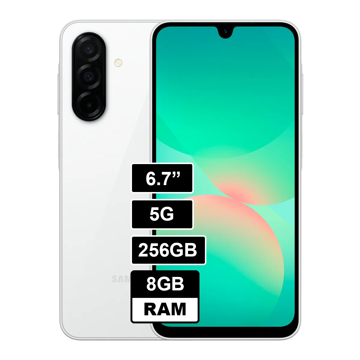 SAMSUNG - Samsung Galaxy A26 5G 256GB 8GB RAM Blanco