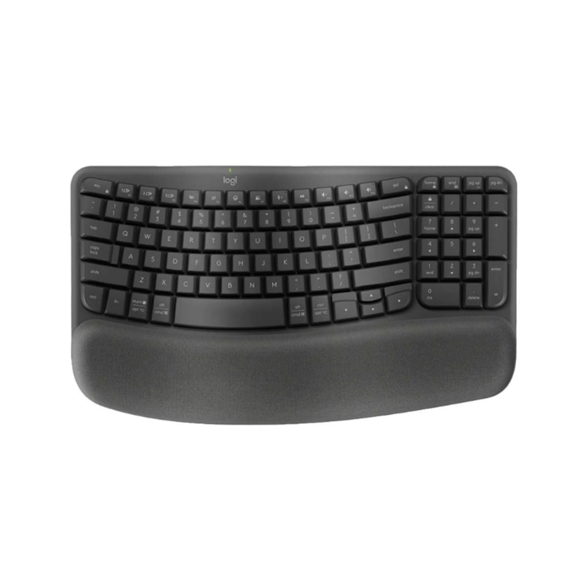LOGITECH - Teclado Logitech Ergo Wave Wireless Bolt Bt Sp Graphite