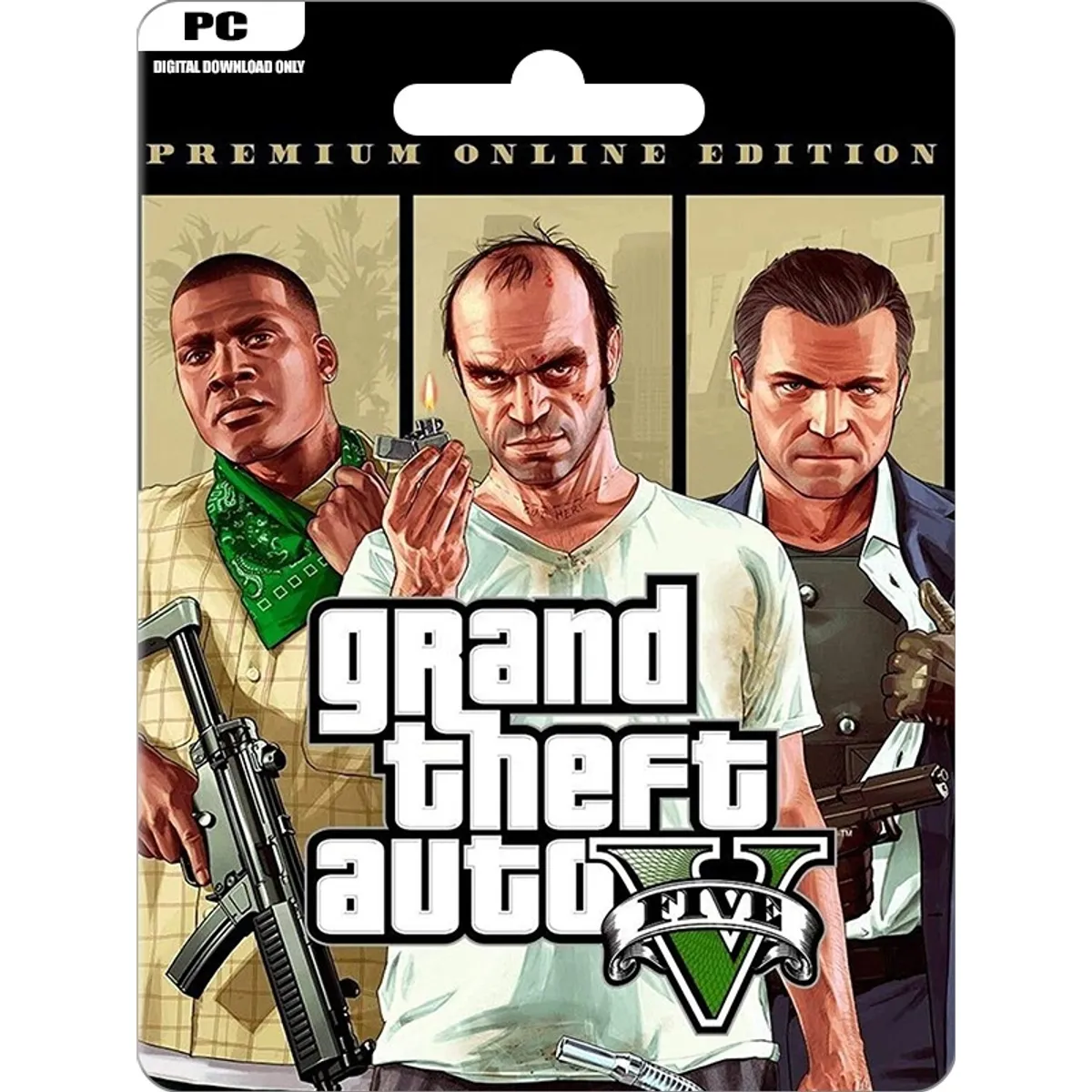 ROCKSTAR GAMES - Grand Theft Auto V Premium PC Rockstar Games Launcher