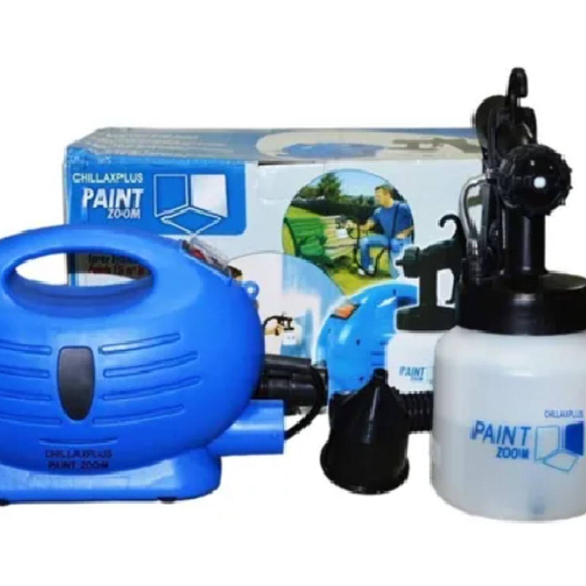 GENERICO - Kit Para Pintar Paint Zoom Compresor portátil - Pistola Recipiente