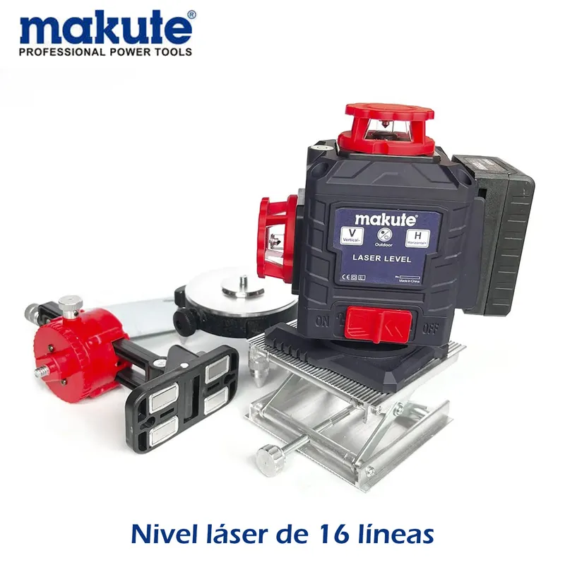 MAKUTE - NIVEL LASER DE 16 LINEAS