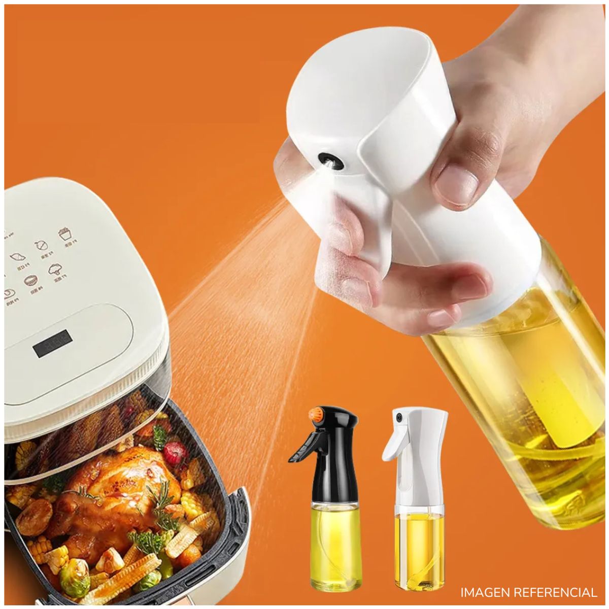 INSPIRA - Dispensador de aceite en Spray de Cocina