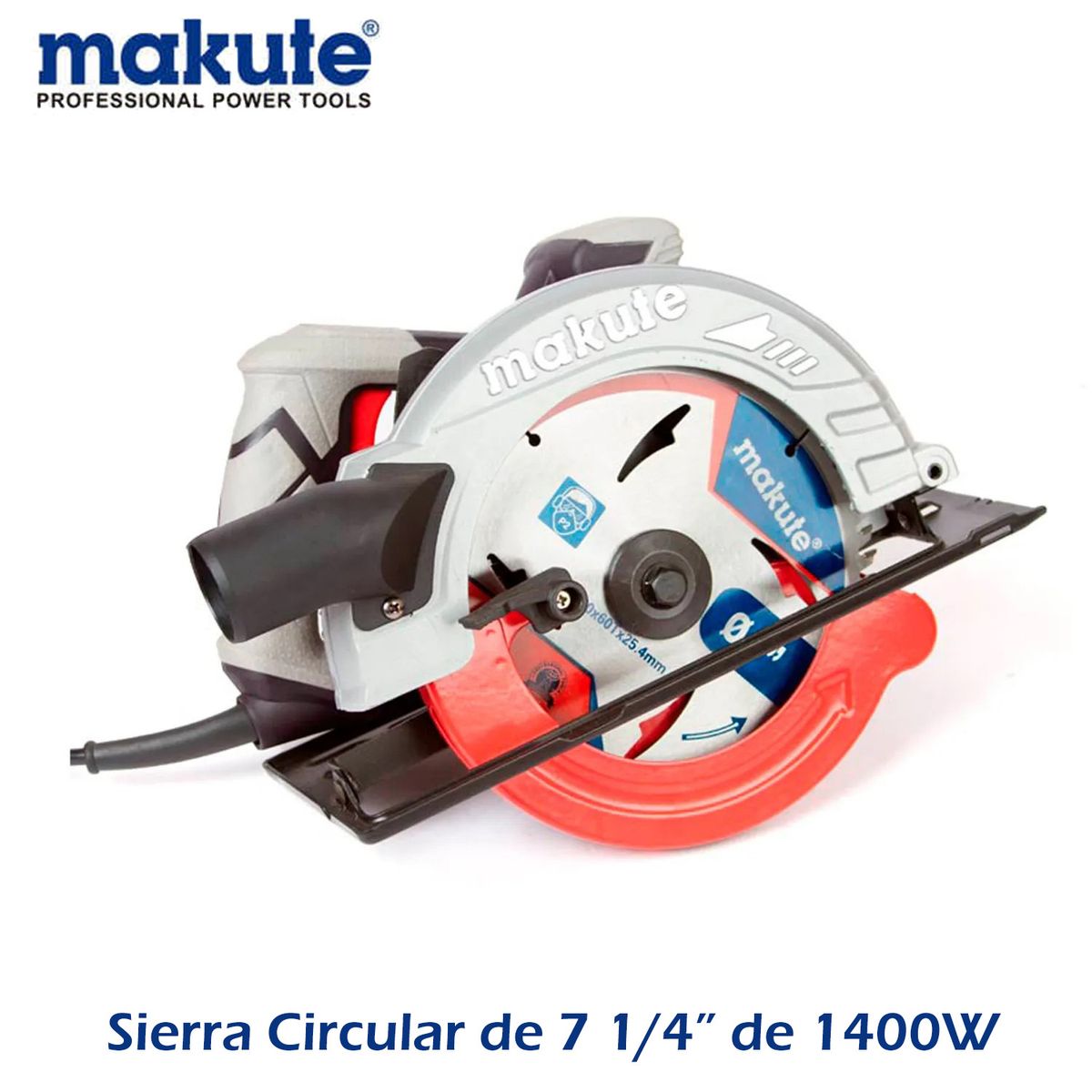 MAKUTE - SIERRA CIRCULAR DE 7 1/4" DE 1400 W