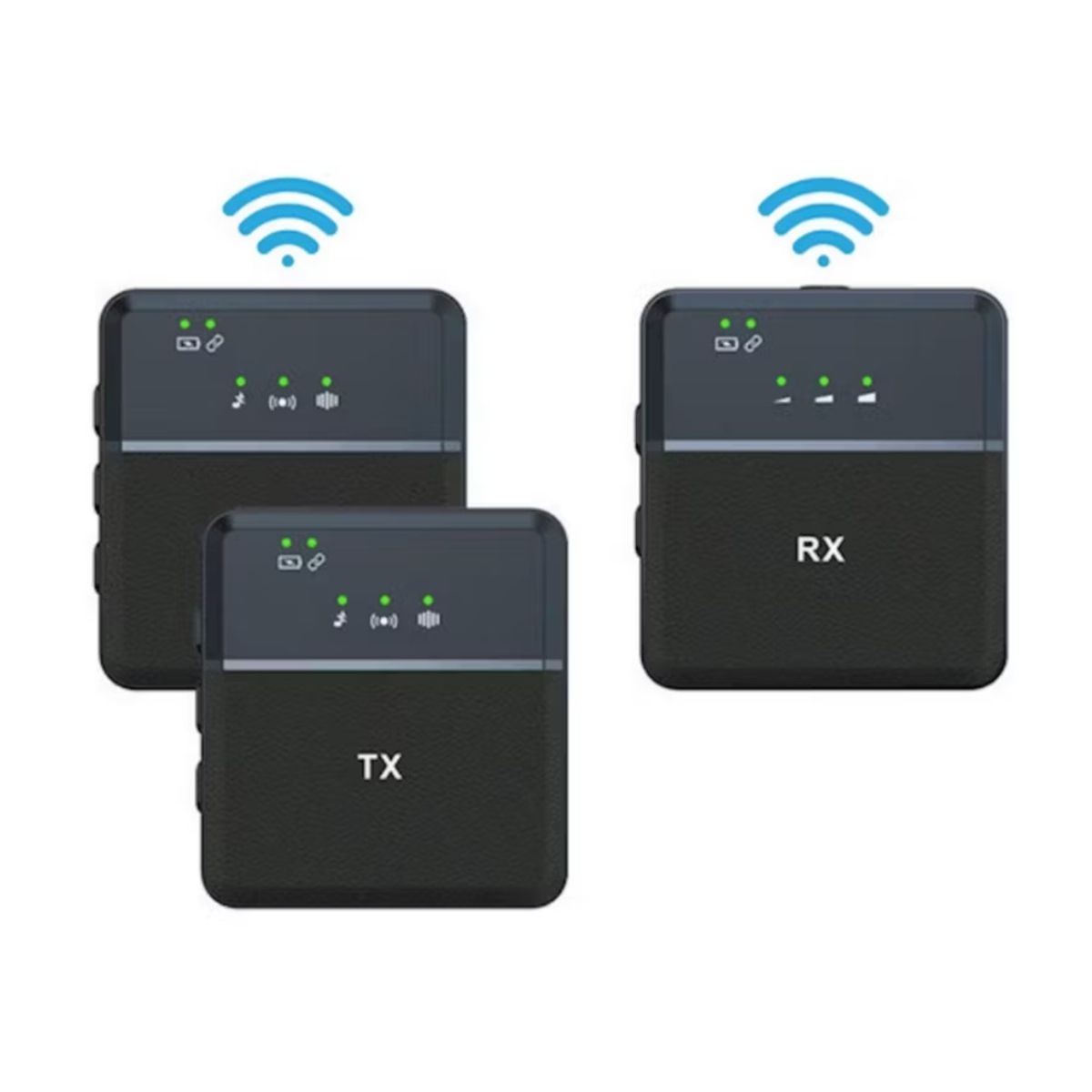 GENERICO - MICRÓFONO INALÁMBRICO SOLAPA TIPO C SX9 DOBLE AUDIO PARA SM