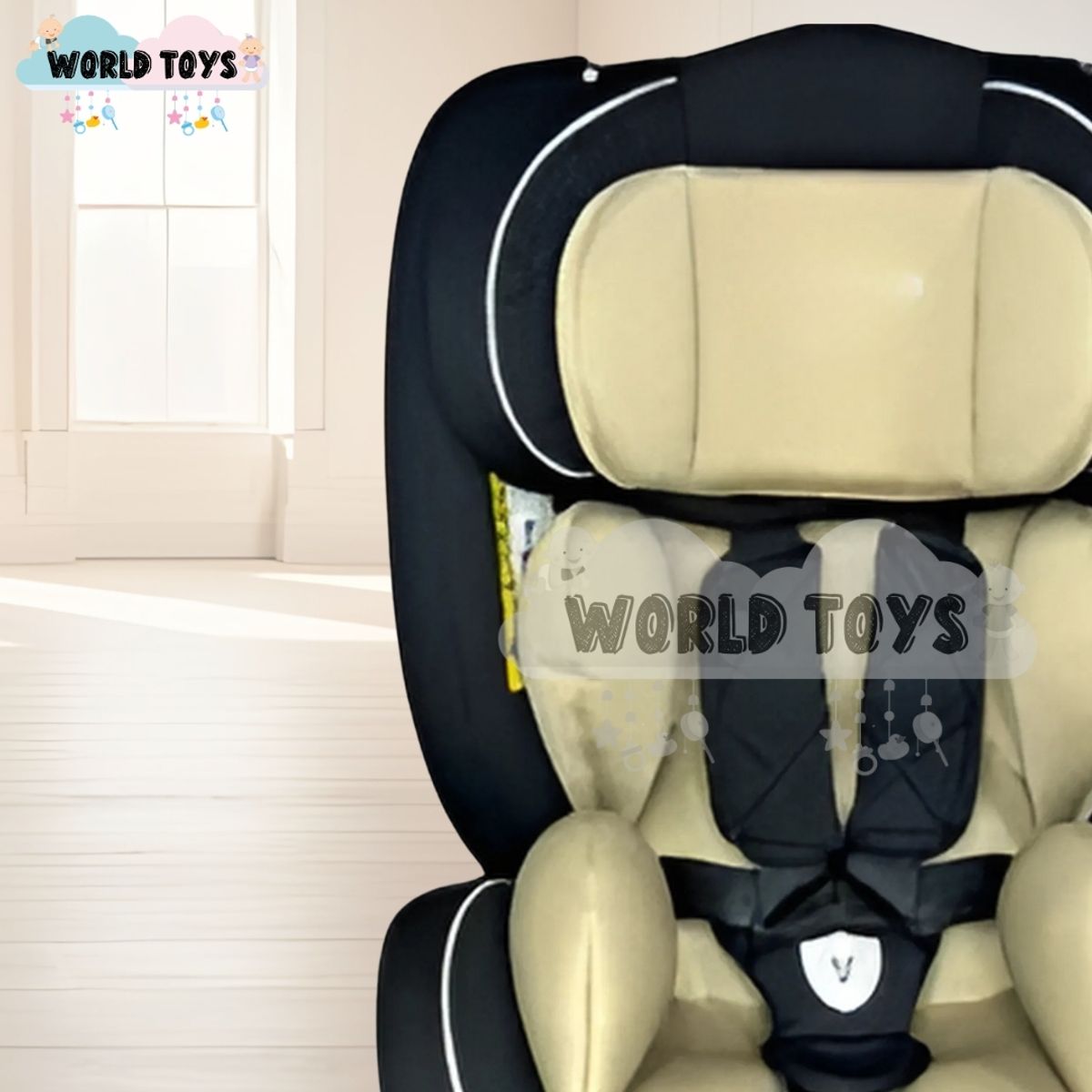 BABY - Silla de Auto para Bebé Infanti «BARLETA» Beige