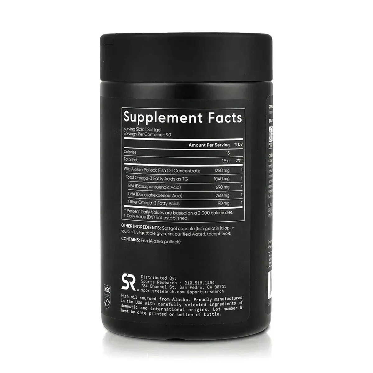 GENERICO - Omega 3 Triple Fuerza 1040mg (90 Softgels) – Sports Research