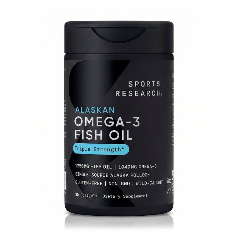 GENERICO - Omega 3 Triple Fuerza 1040mg (90 Softgels) – Sports Research