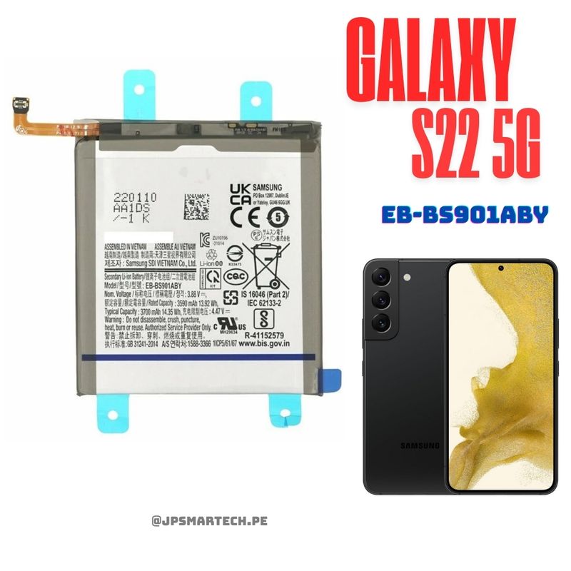 GENERICO - BATERIA SAMSUNG S22 TORIGINAL-SM NUEVO