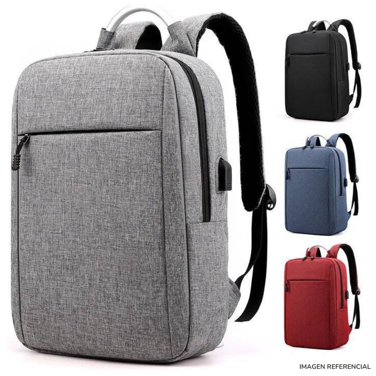 INSPIRA MARKET - Mochila Impermeable Laptop Notebook