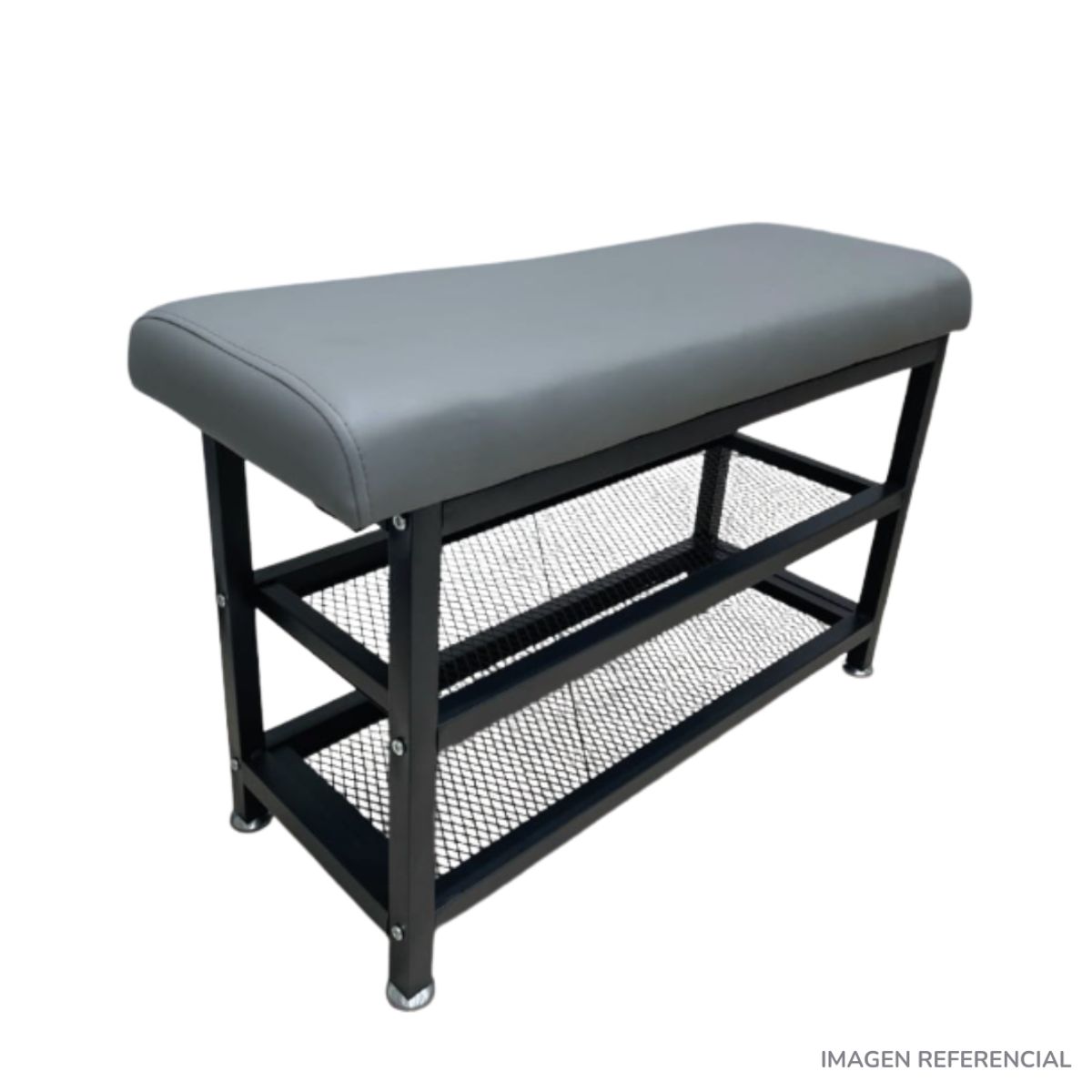 INSPIRA MARKET - Zapatero Banco 2 Niveles con Asiento Acolchado