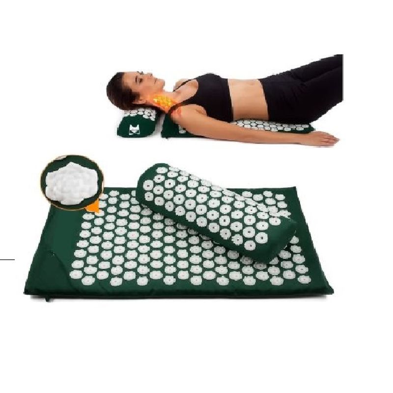 GENERICO - Mat Y Cojín - Estera De Yoga Acupuntura