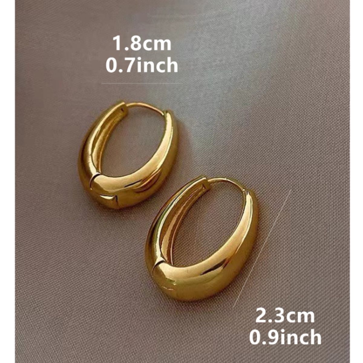 GENERICO - ARETES EN FORMA OVALADA