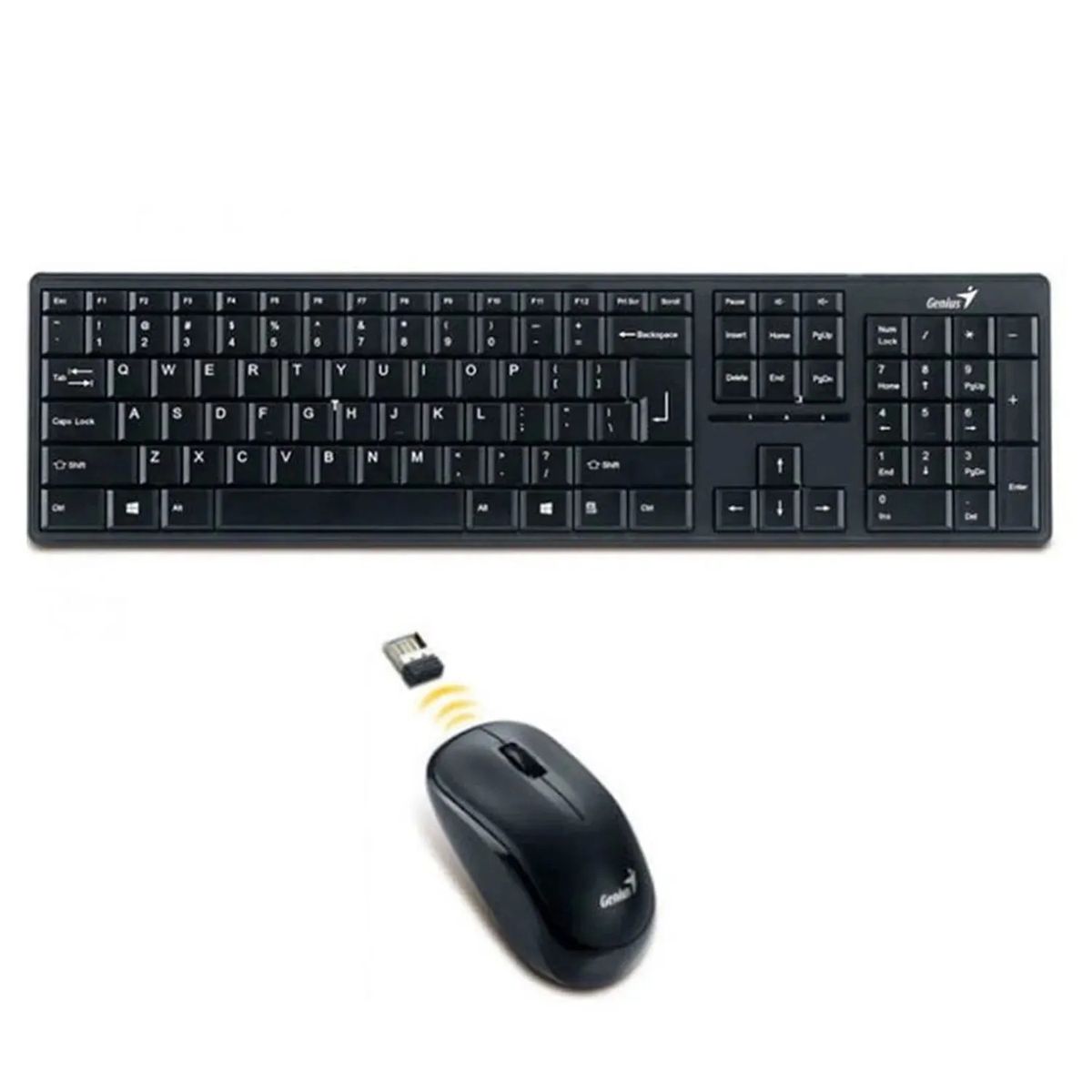GENIUS - Teclado  + Mouse genius Slimstar 8230 Bluetooth Negro