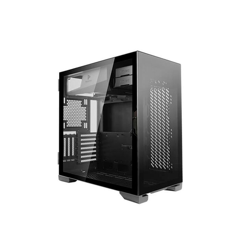 FANTECH - Caja Mid Tower Antec P120 Crystal Negra Con Cristal Templado Y Excelente Ventilación