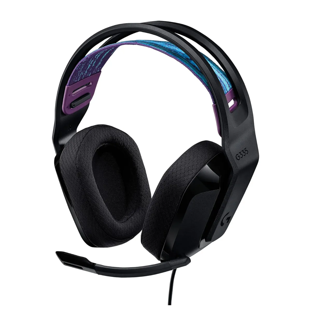 LOGITECH - Auriculares Logitech G335 Para Gaming - Cableados, Tamaño Completo, Con Conector De 3.5 Mm