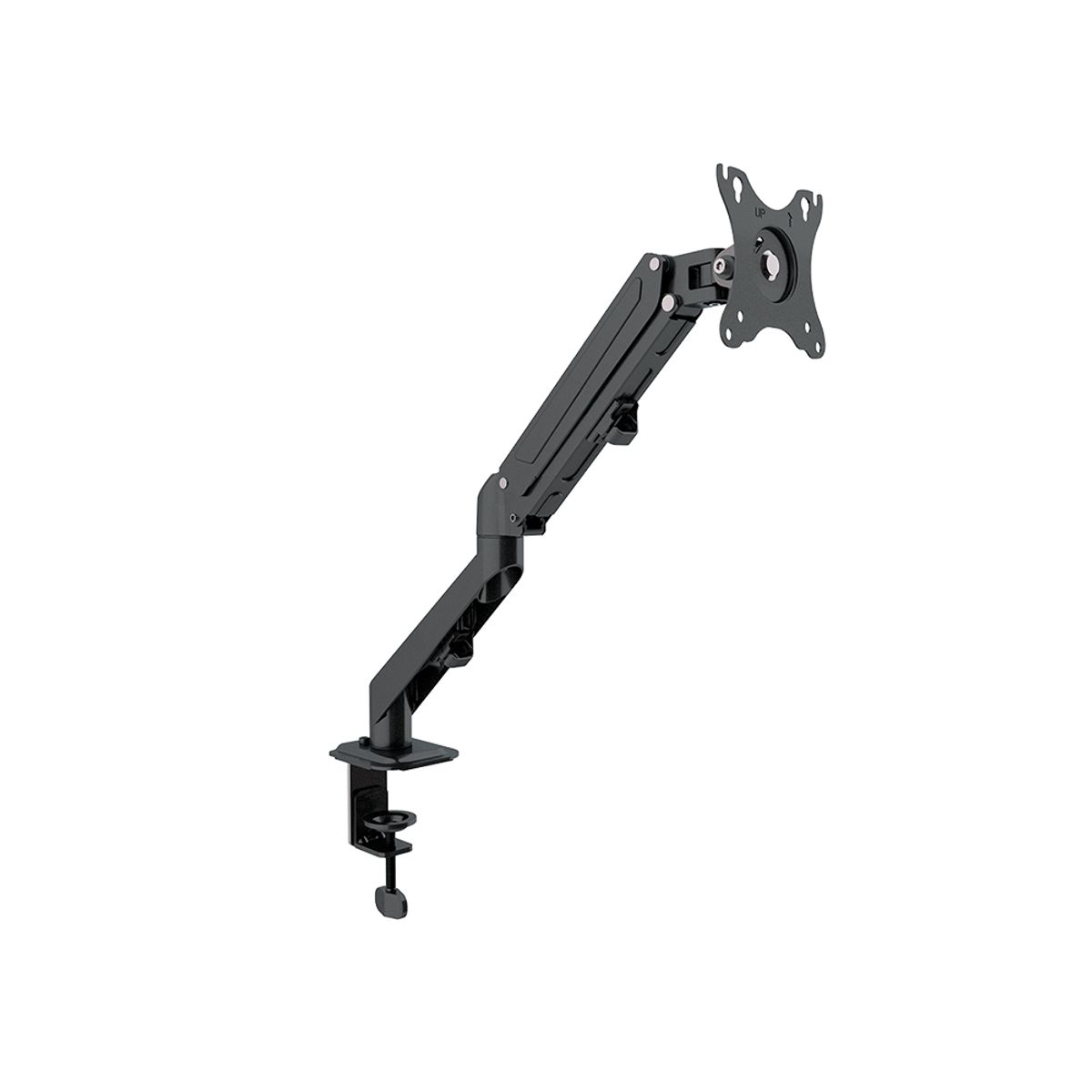 KLIP XTREME - Klip Xtreme Soporte Neumático Para Montaje De Escritorio A Monitor, Compatible Con Pantall