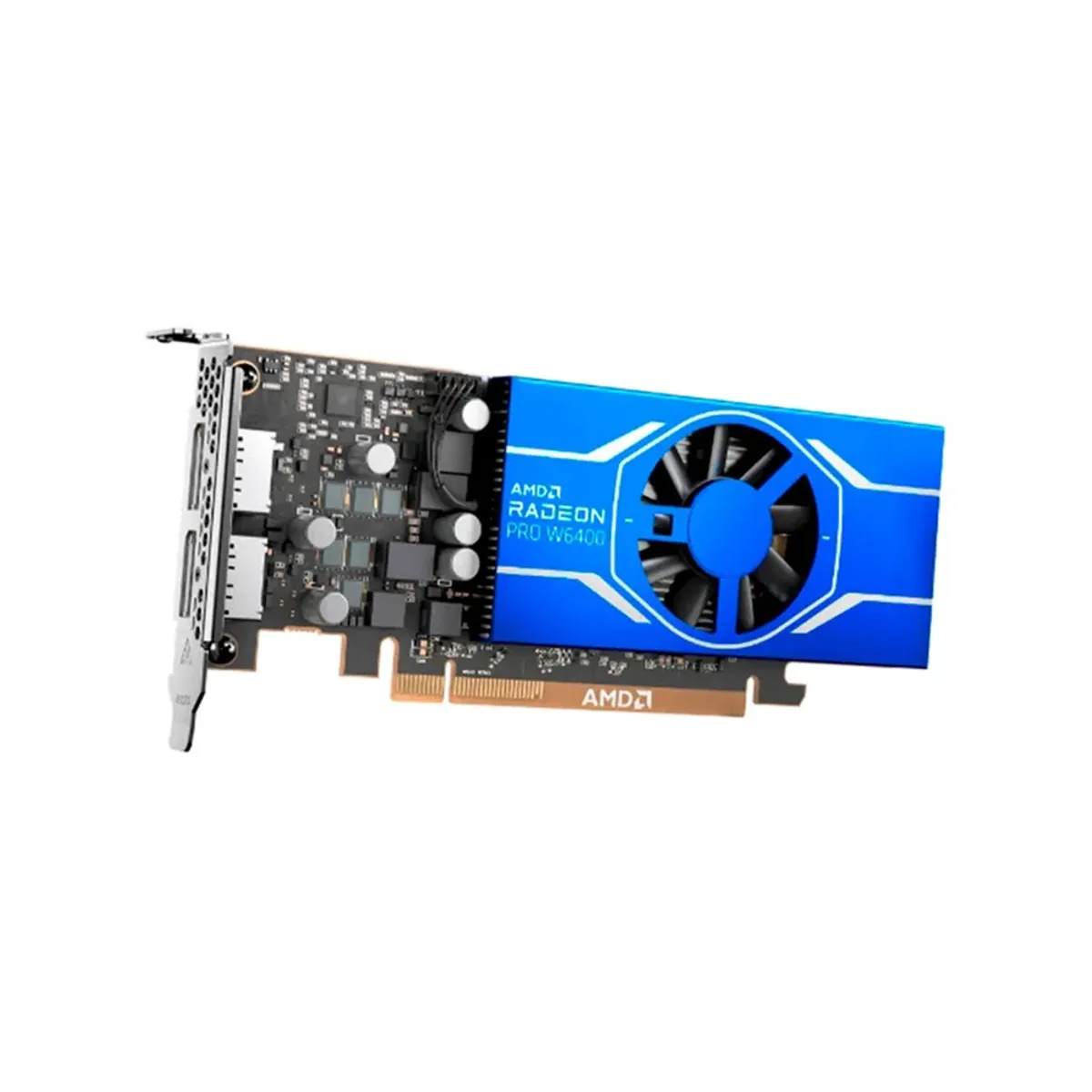 AMD - Tarjeta Gráfica Amd Radeon Pro W6400 4Gb Gddr6 - Ideal Para Trabajo Y Diseño Profesional