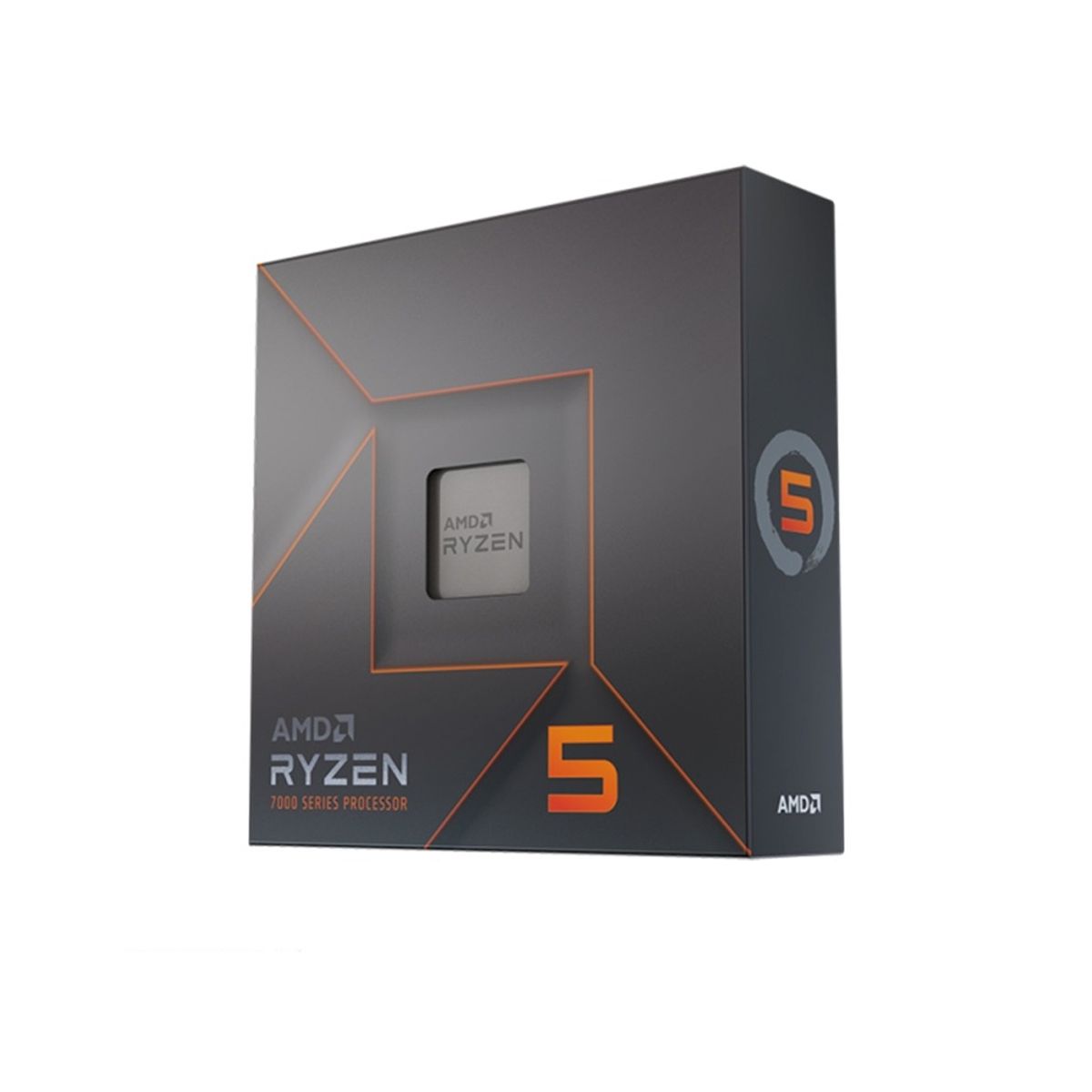 AMD - Procesador Amd Ryzen 5 7600X, 6 Núcleos, 4.7-5.3Ghz, 32Mb L3, Arquitectura Am5, 105W