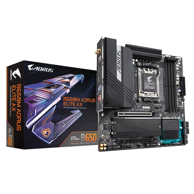 GIGABYTE - Placa Base Gigabyte B650 Aorus Pro Ax Wifi D5 Atx - Rendimiento Y Conectividad Superior En