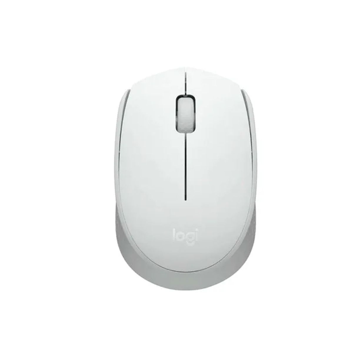 LOGITECH - Mouse Inalámbrico Logitech M170 Blanco, Diseño Ergonómico Y Conexión Fácil Por Usb.